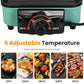2000w Electric Indoor Grill with 3 Raclette Trays