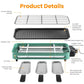 2000w Electric Indoor Grill with 3 Raclette Trays