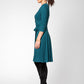 Leota Women's Perfect Wrap Dress Green