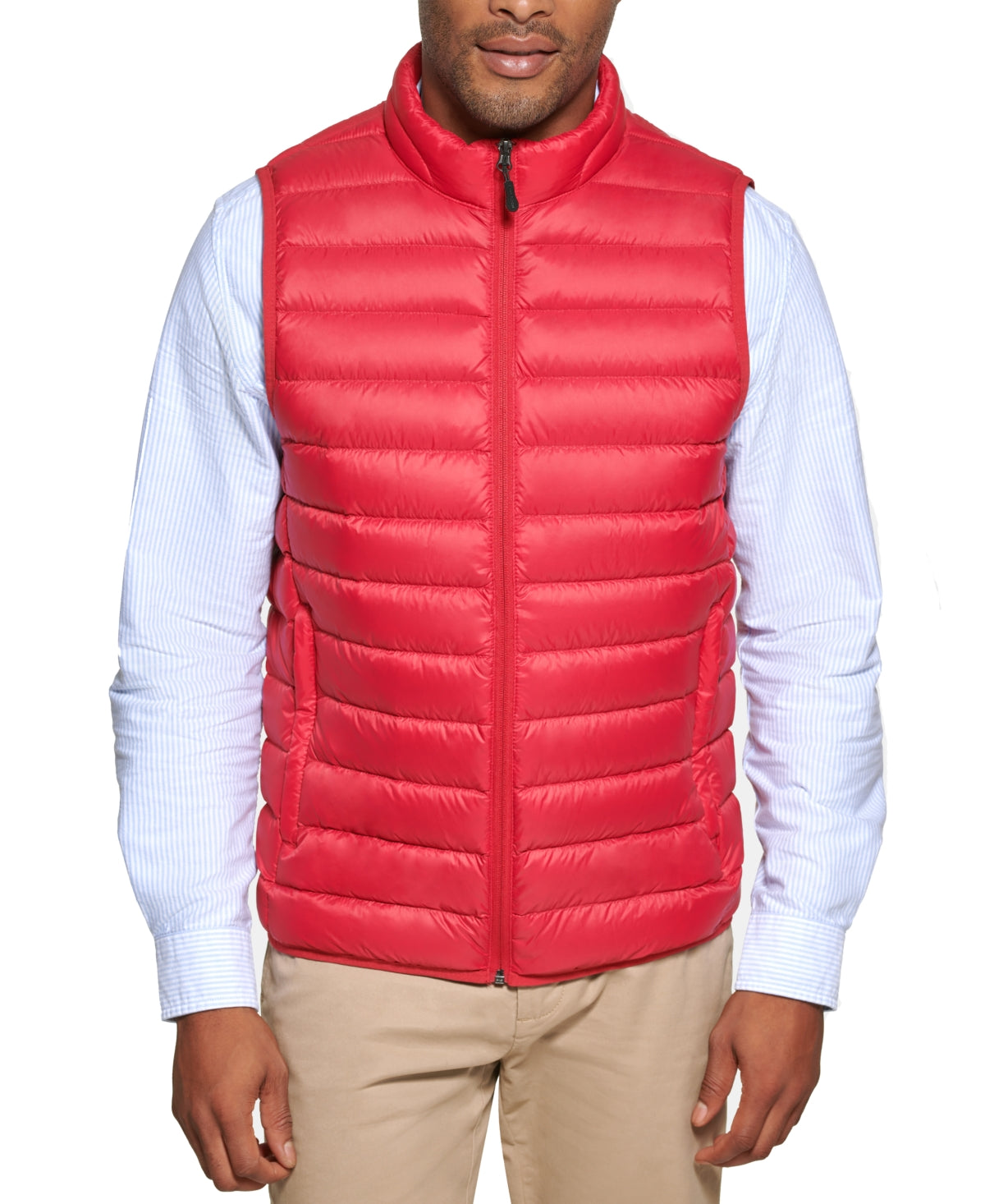 club-room-mens-red-packable-down-vest-xl