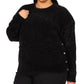 Michael Michael Kors Plus Size Chenille Button Detail Sweater