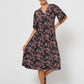 Leota Women's Zoe Dress In Confetti Floral Black