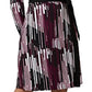 Leota Women's Kara Wrap Dress Purple Size Small
