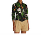 LAUREN Ralph Lauren Floral Charmeuse Lace-Up Blouse Multi