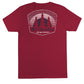 Columbia Men s Fade Graphic T shirt Red Size Medium