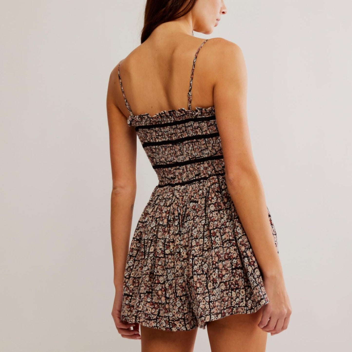 Free People - Bali Checked Out Printed Dress