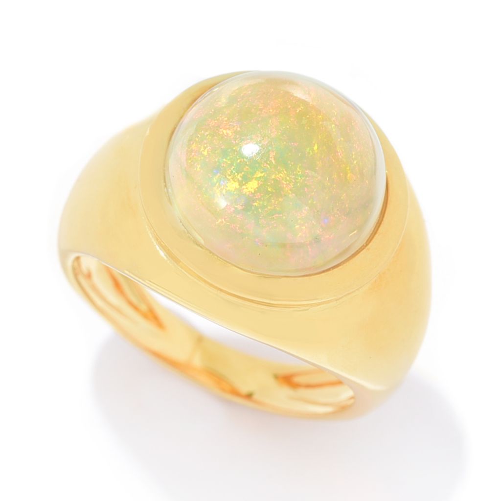 18k-gold-plated-12mm-round-ethiopian-opal-ring