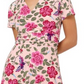 Leota Women's Amiya Floral Midi Dress Pink Size Medium