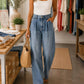 Judy Blue - Featherweight Baggy Elastic Jeans