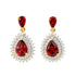 gem-treasures-2-40ctw-mozambique-garnet-white-zircon-drop-earrings