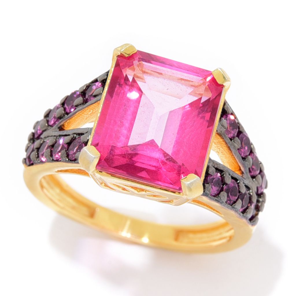 18k-gold-plated-choice-of-11x9mm-octagon-gemstone-split-shank-ring