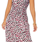 Leota Women's Sleeveless Perfect Wrap Maxi Dress in Brushstroke Leopard Fruit Dove  White