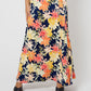 Leota Women's Perfect Wrap Maxi Dress Blue Size Medium