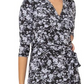 Leota Women's Perfect Maxi Wrap Dress Black Size Small