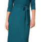 Leota Women's Perfect Wrap Maxi Dress Green