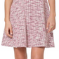 Leota Women's Ariana Sleeveless Fit & Flare Dress Pink