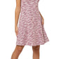 Leota Women's Ariana Sleeveless Fit & Flare Dress Pink