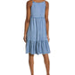 Leota Women's Esmeralda Dress Blue Size XL