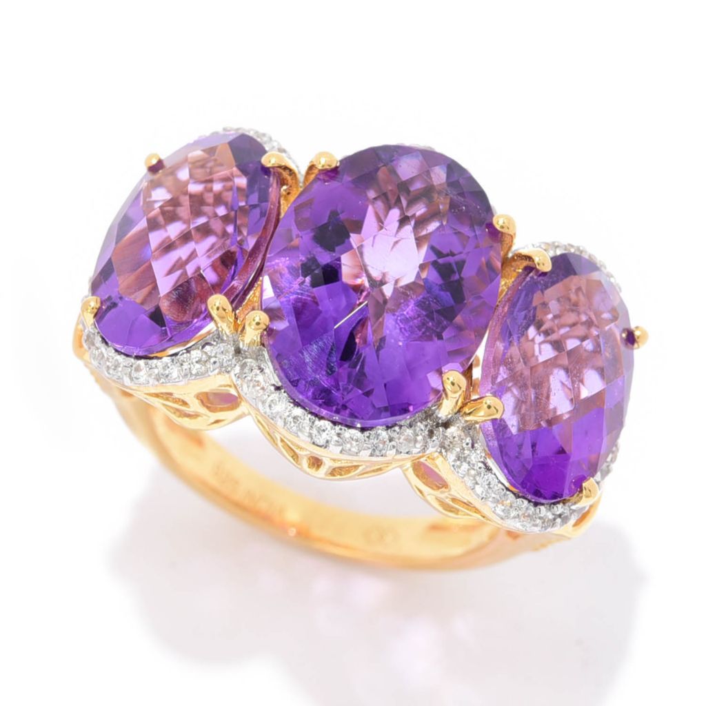 gem-treasures-12-30ctw-african-amethyst-white-zircon-cocktail-ring