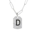 gem-treasures-black-spinel-white-zircon-initial-dog-tag-w-chain