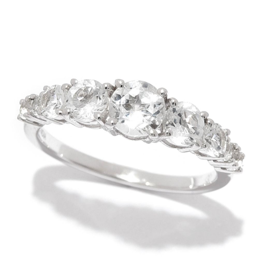 gem-treasures-sterling-silver-choice-of-gemstone-graduated-band-ring
