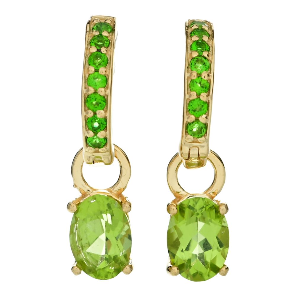 18k-gold-plated-1-82ctw-arizona-peridot-chrome-diopside-charm-earrings
