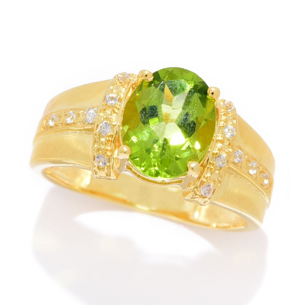 18k-gold-plated-1-94ctw-arizona-peridot-white-zircon-ring