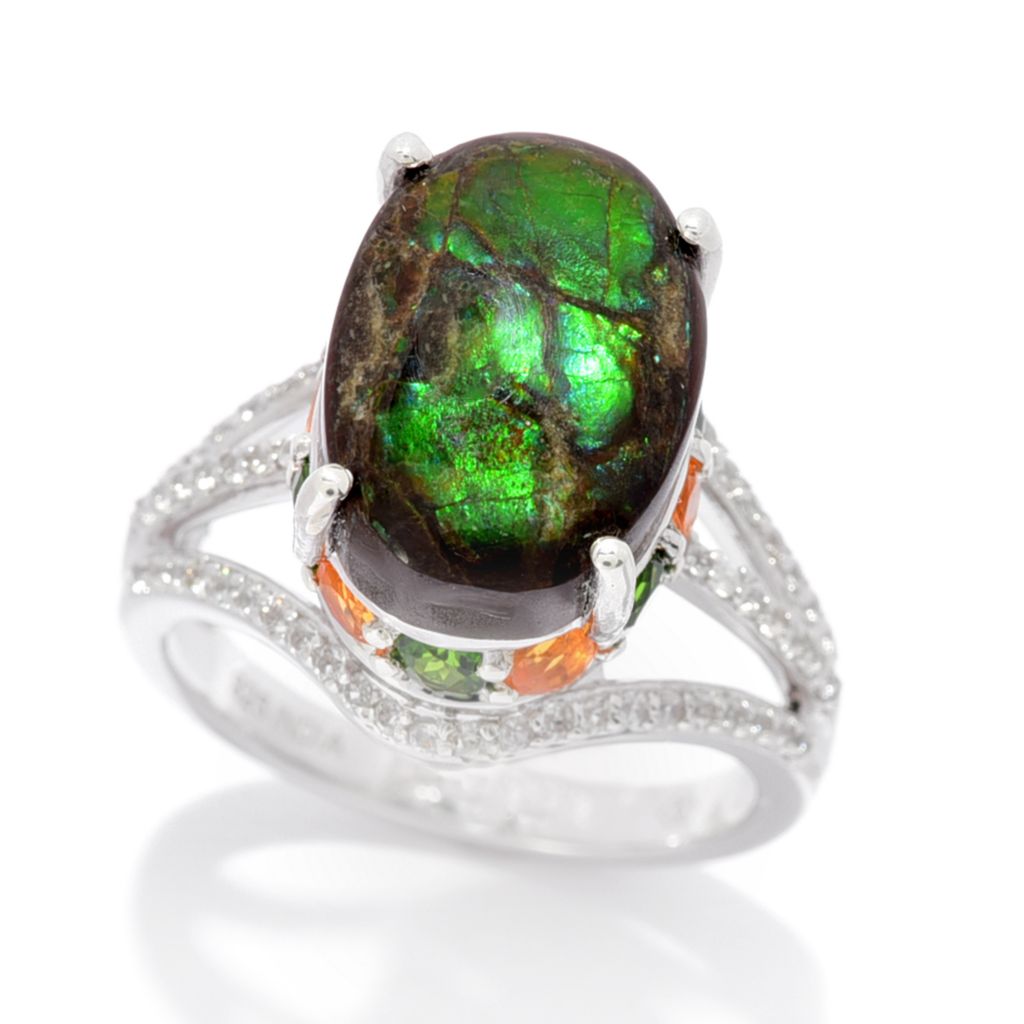 gem-treasures-14x10mm-ammolite-multi-gemstone-high-set-ring