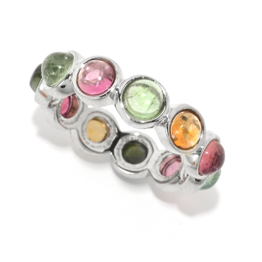 platinum-plated-3-84ctw-multi-tourmaline-eternity-band-ring