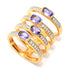 gem-treasures-18k-vermeil-1-75ctw-tanzanite-zircon-4-row-ring