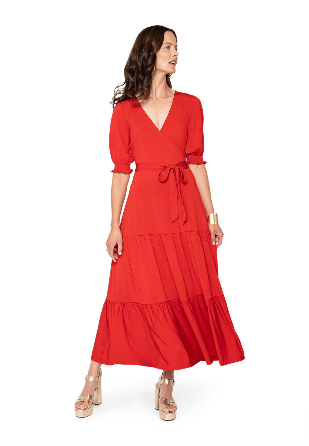 Leota Marlo Dress Solid Barbados