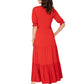 Leota Marlo Dress Solid Barbados