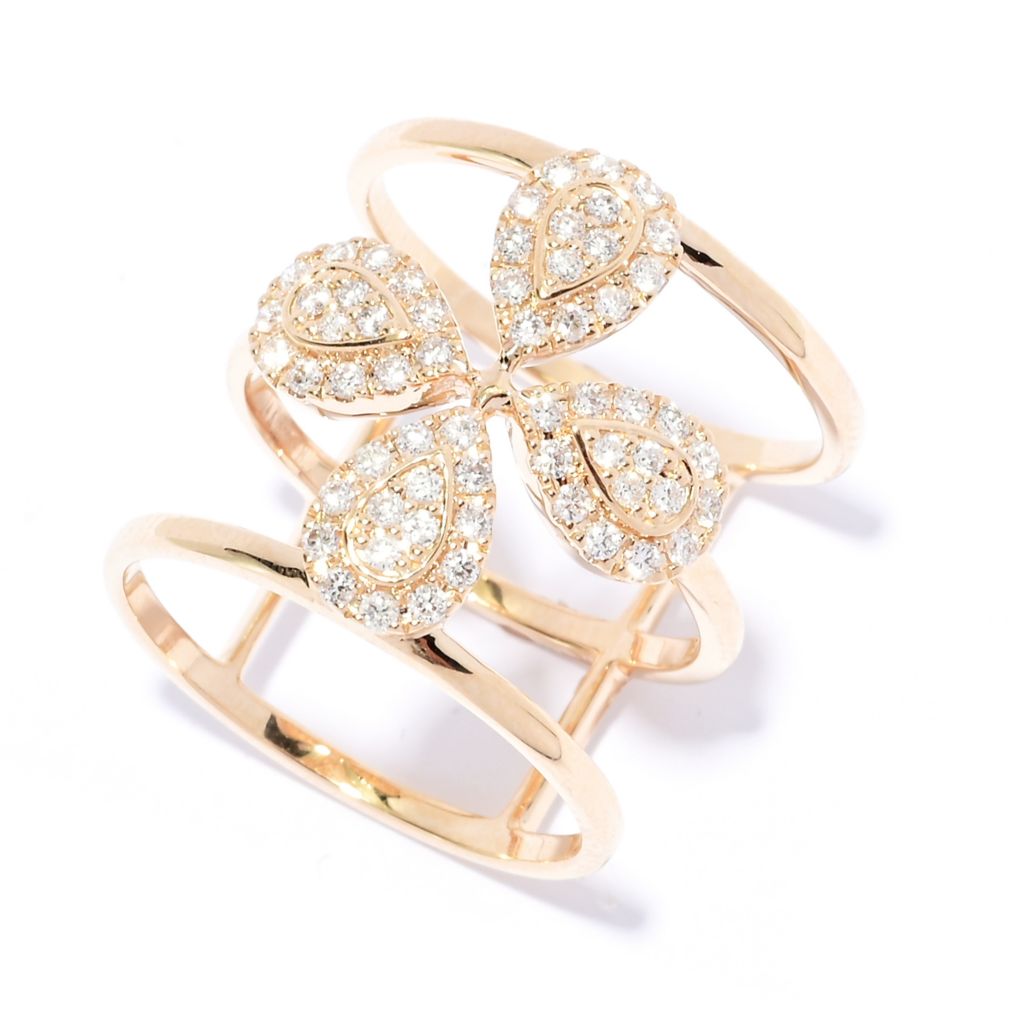 sonia-bitton-galerie-de-bijoux-14k-gold-0-49ctw-diamond-flower-ring