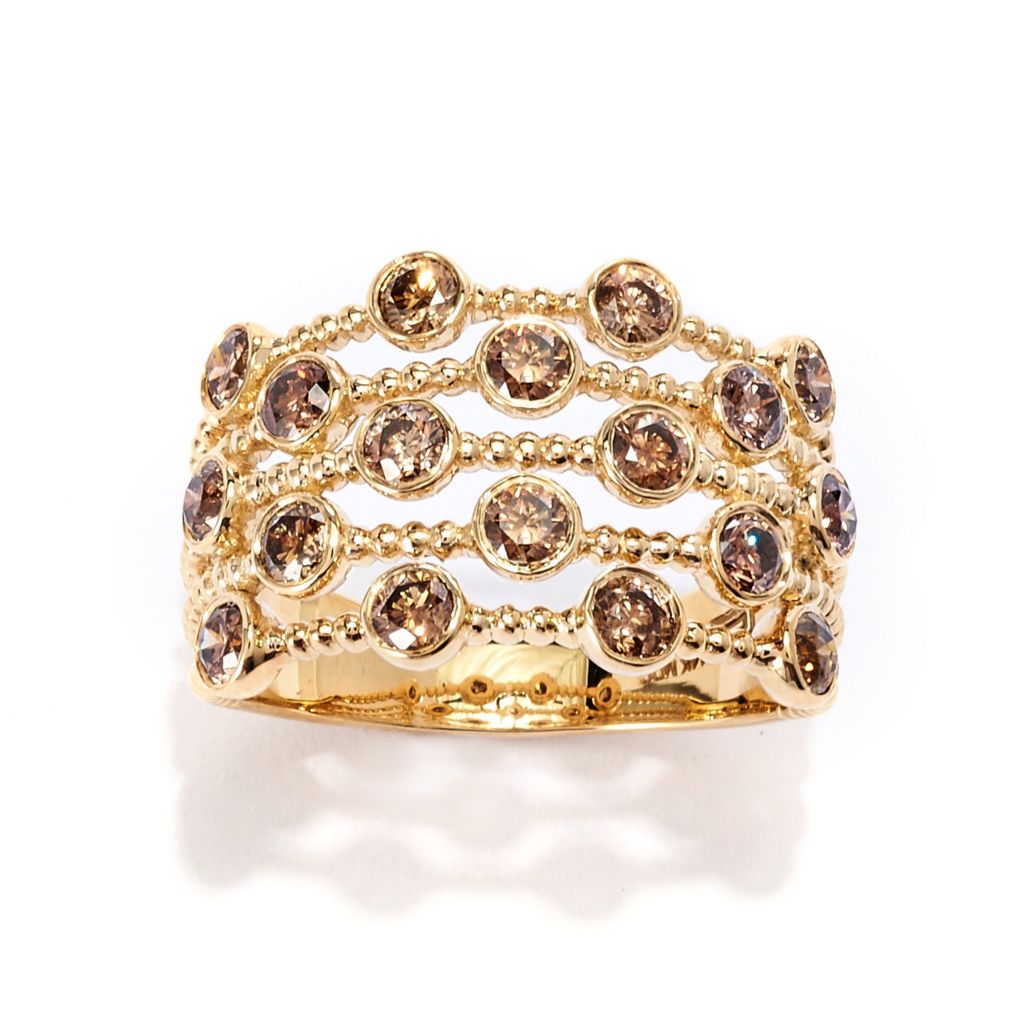 gems-of-distinction-14k-gold-1-29ctw-champagne-diamond-5-row-ring