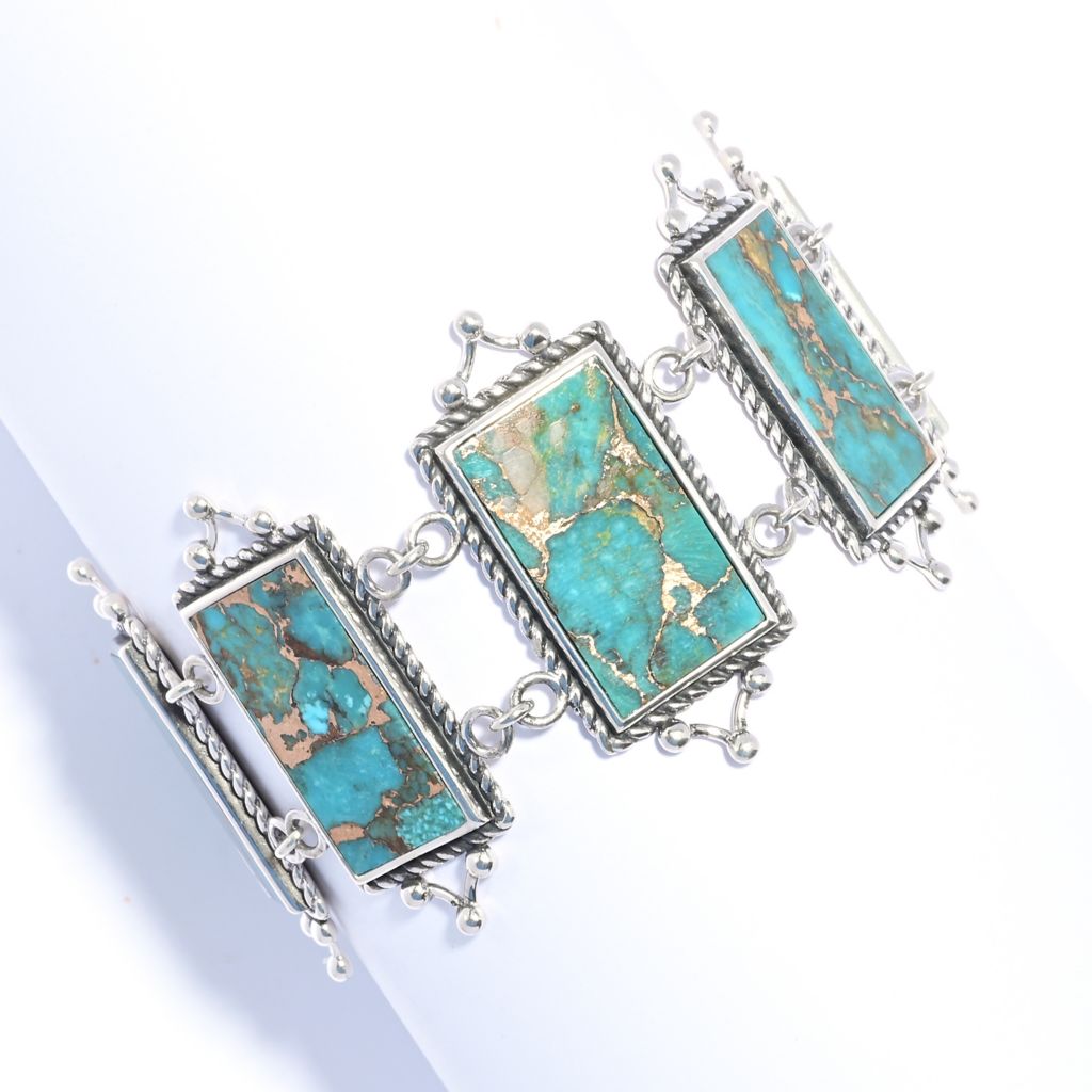 southwest-elements-kingman-mohave-turquoise-panel-toggle-bracelet