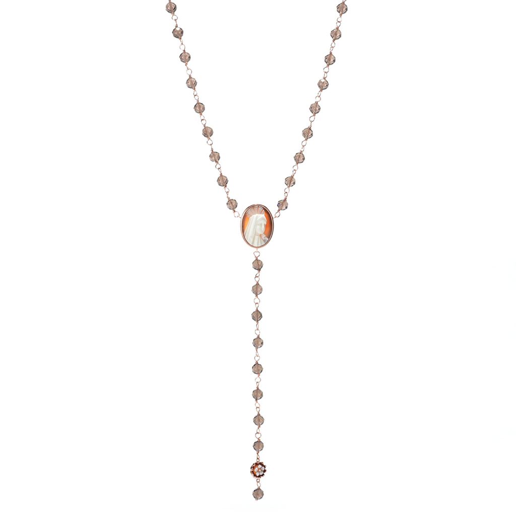 cameo-italiano-18k-gold-plated-sacred-cameo-smoky-quartz-rosary-necklace