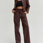 Crescent - Zhuri Vegan Leather Pants