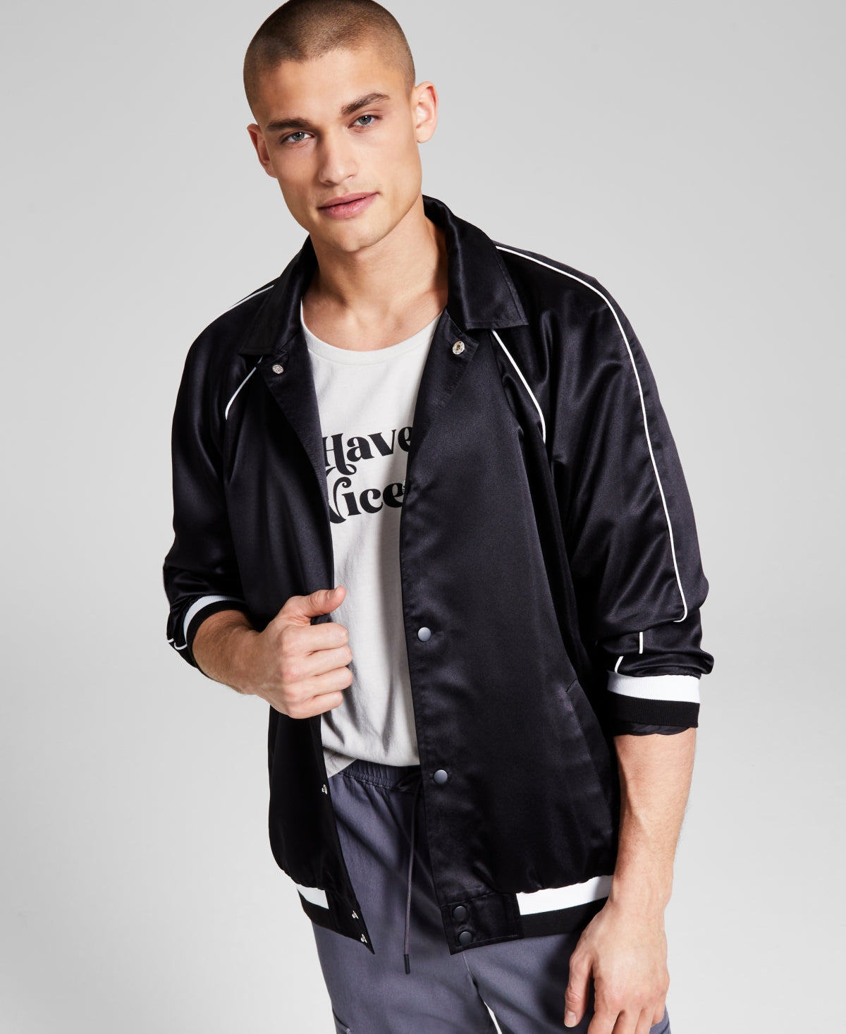 and-now-this-men-s-coach-jacket-black-size-small