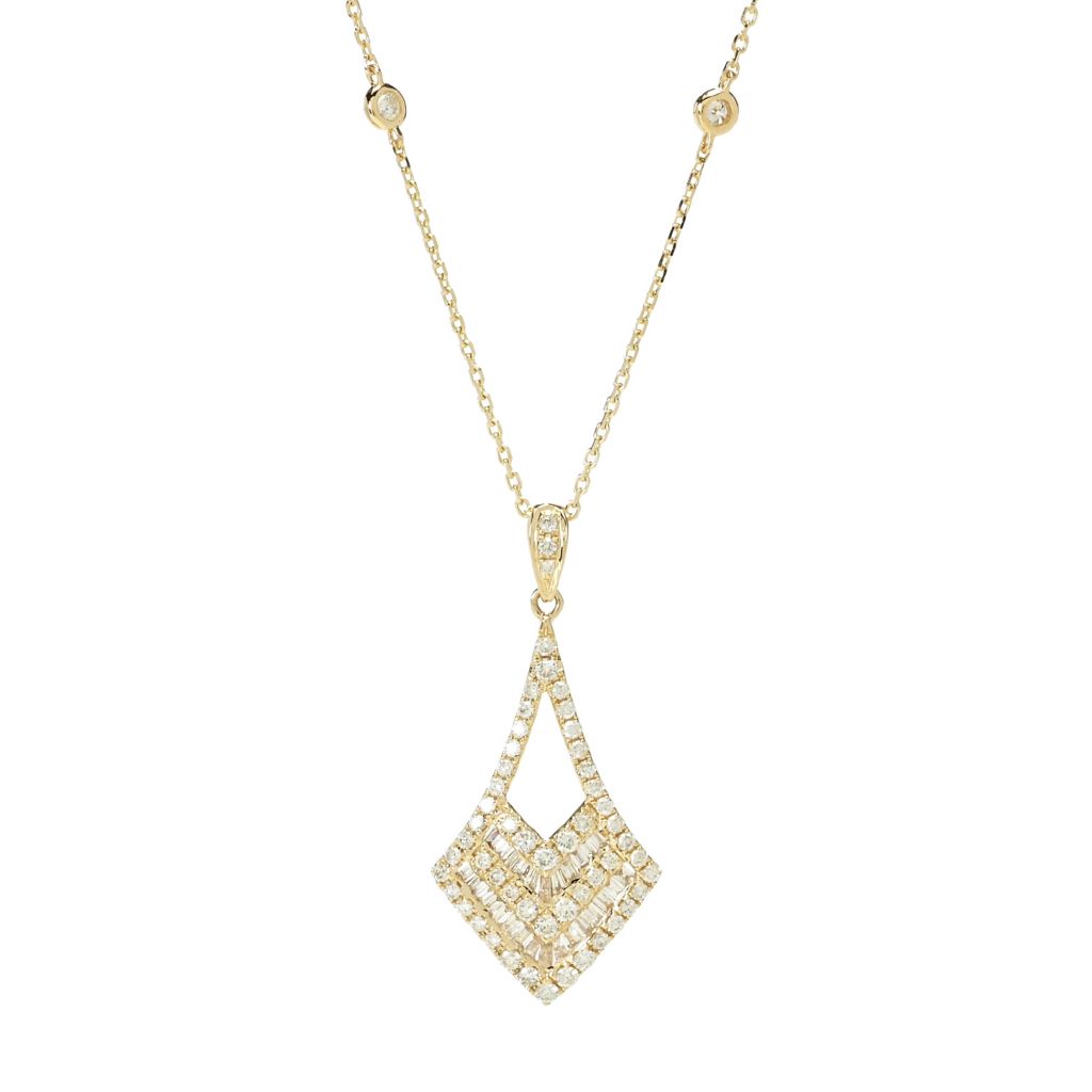 gems-of-distinction-14k-gold-0-74ctw-diamond-chevron-pendant-w-chain
