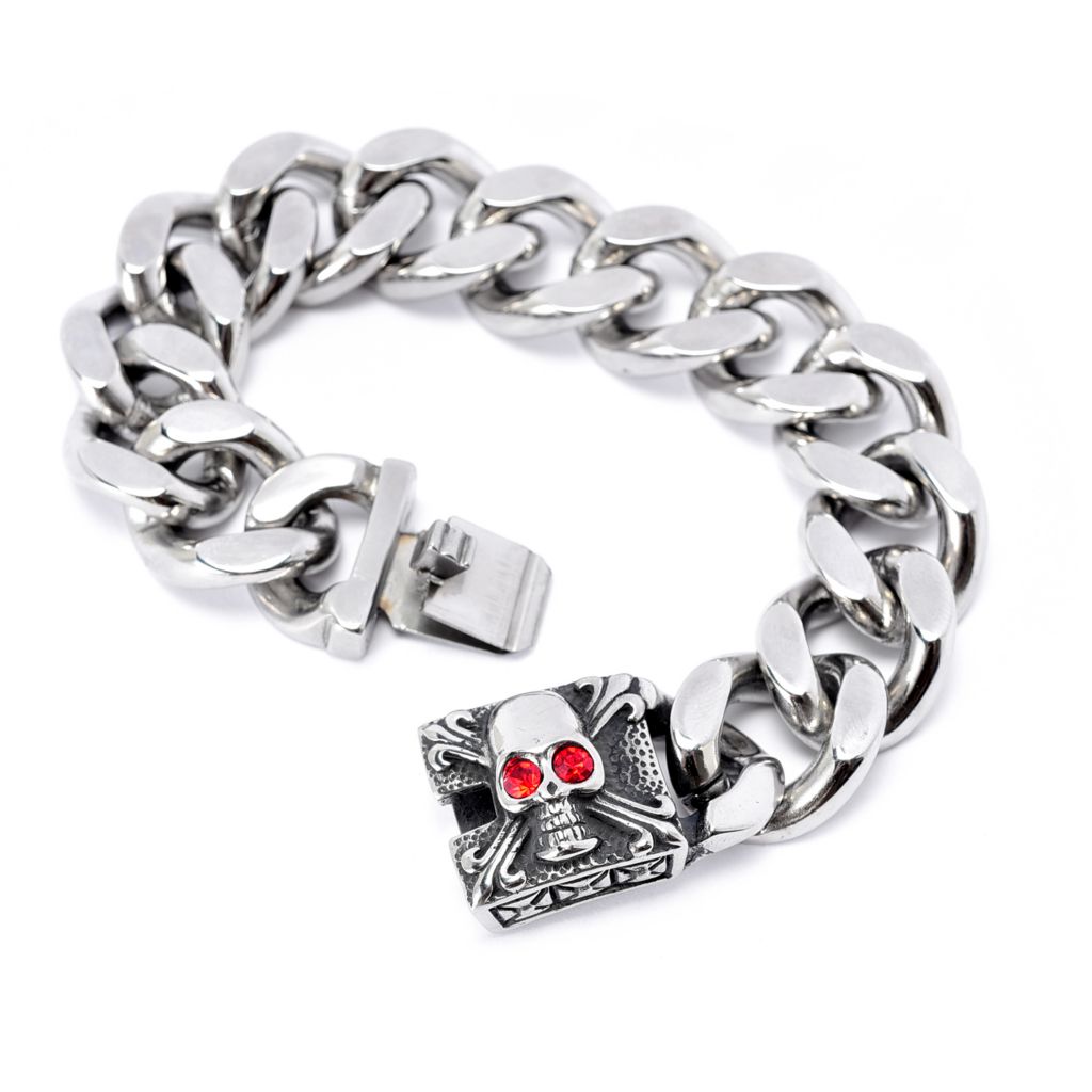 invicta-mens-stainless-steel-choice-of-size-skull-curb-link-bracelet