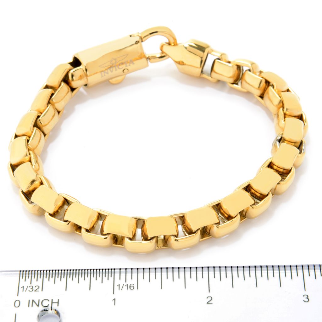 invicta-mens-stainless-steel-choice-of-size-box-chain-bracelet