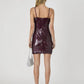French Connection - Beatrice Sequin Corsage Mini Dress