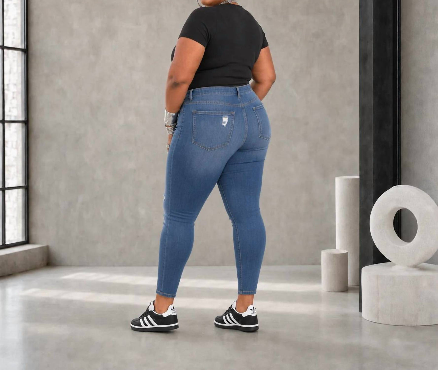 Judy Blue - High-rise Skinny Jeans - Plus