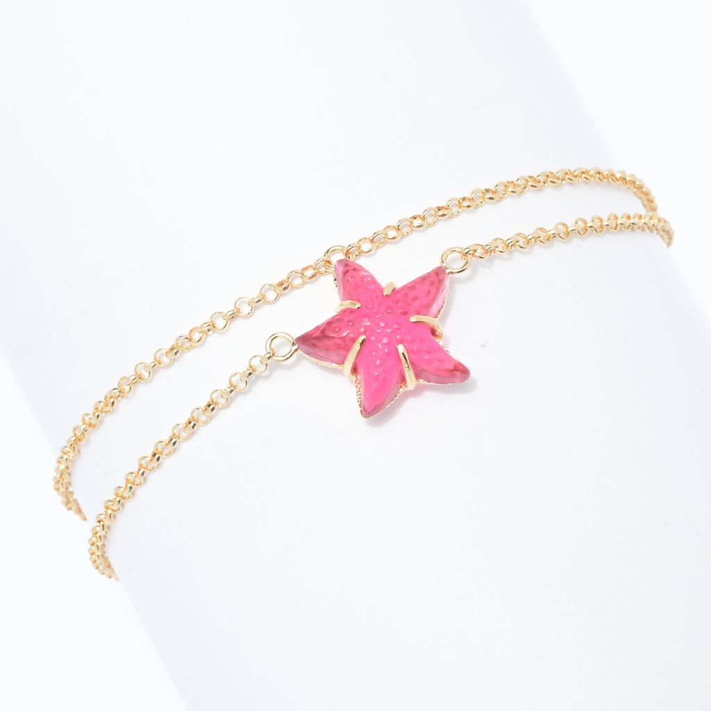 tagliamonte-18k-gold-plated-starfish-venetian-glass-cameo-anklet
