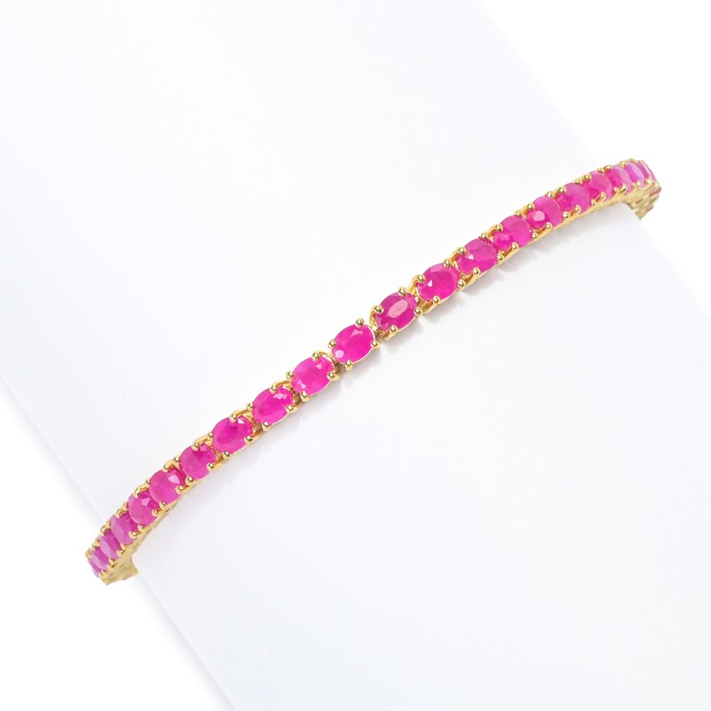 gem-treasures-18k-vermeil-burmese-ruby-choice-of-size-tennis-bracelet