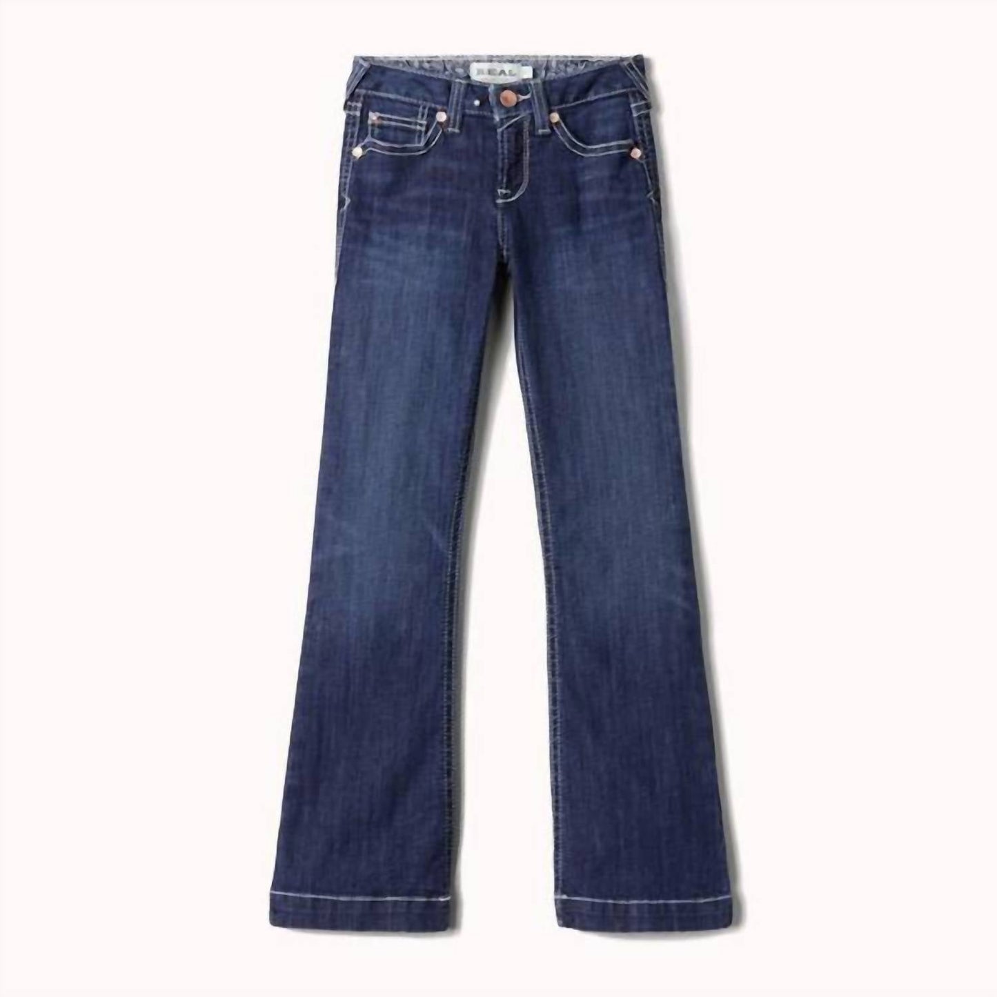 Ariat - Girl's Trouser Mid Rise Stretch Ella Wide Leg Jean
