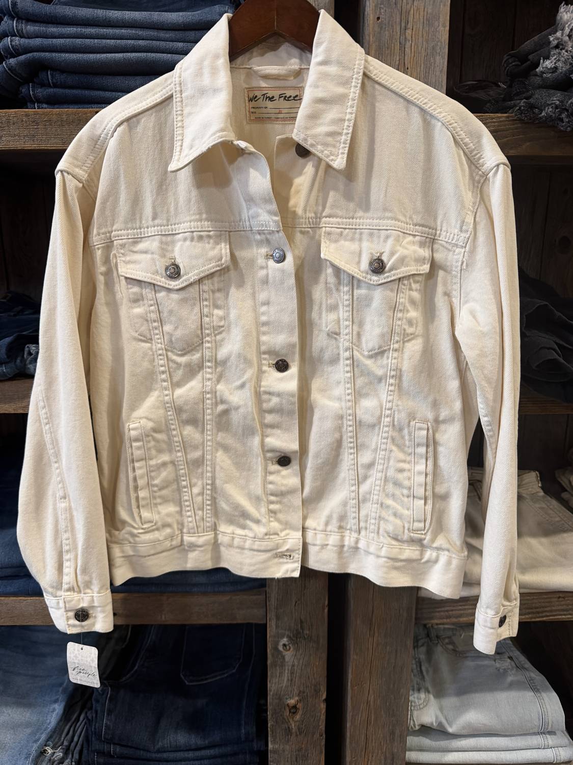 Free People - Women's Jolene Jean jacket