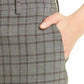 Theory - Cuff Straight Fluid Melange Crop Pants