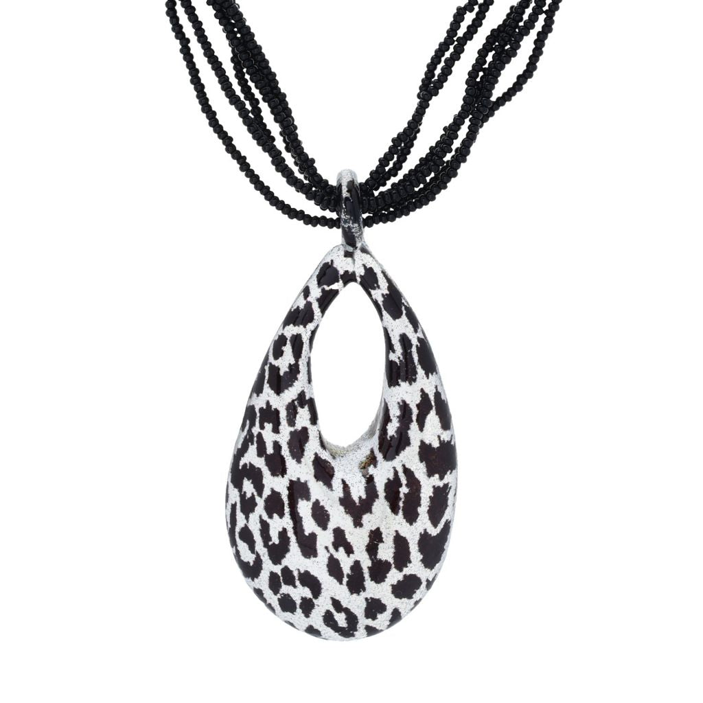 toscana-italiana-18k-gold-plated-choice-of-animal-print-murano-glass-necklace
