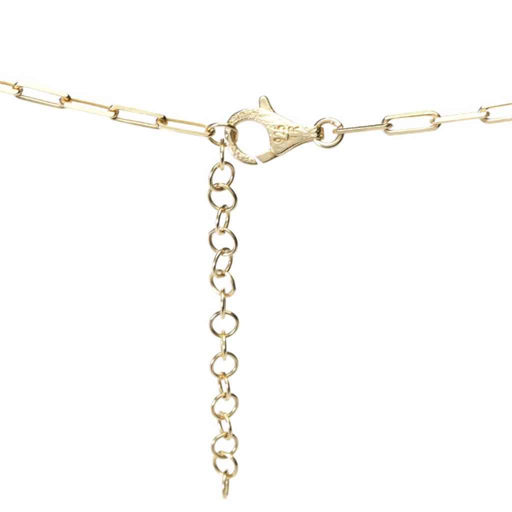 passport-to-turkey-gold-plated-textured-padlock-pendant-w-paperclip-chain